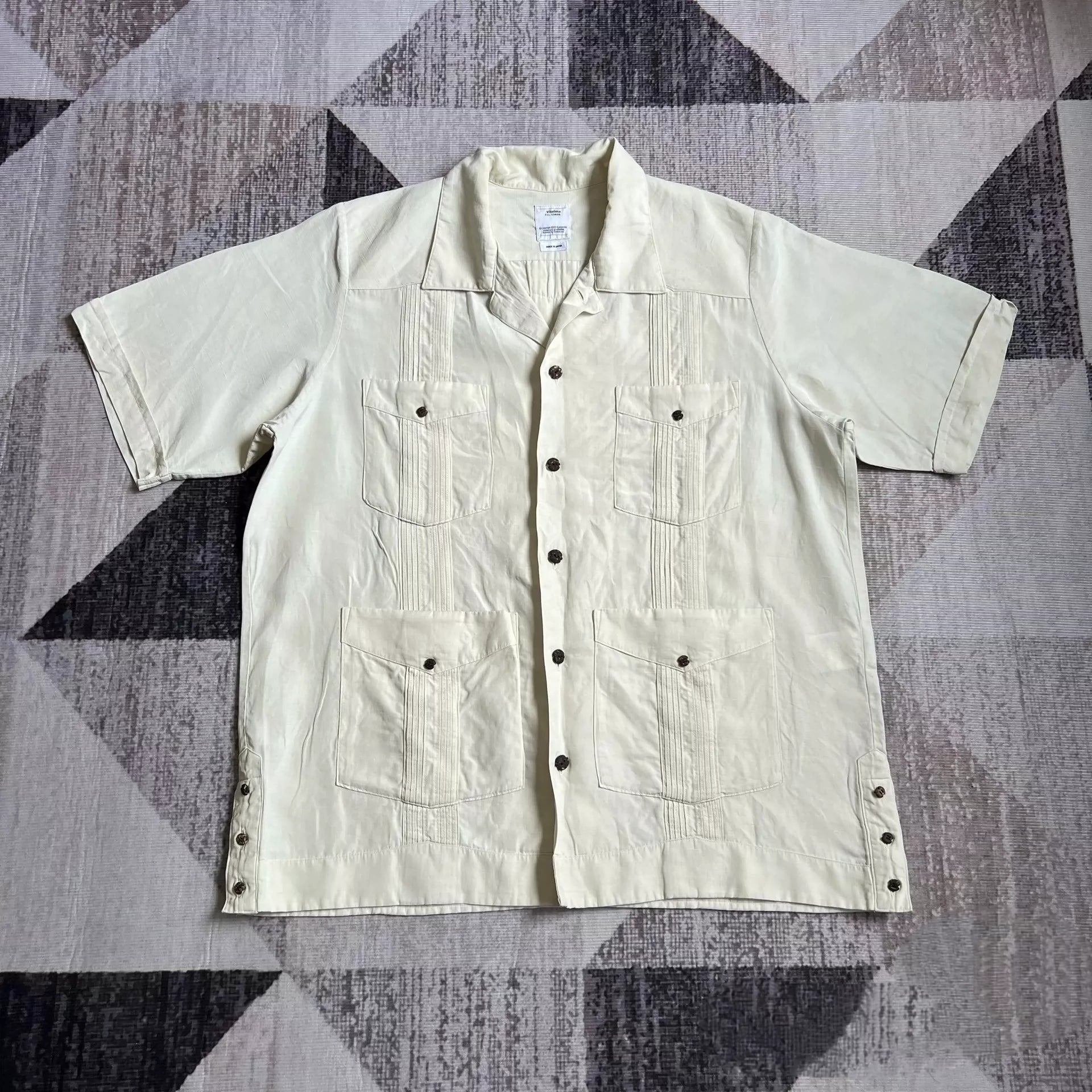 Visvim 18SS SPOT social club shirt