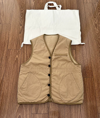 VISVIM 23AW RAWLY VEST BEIGE