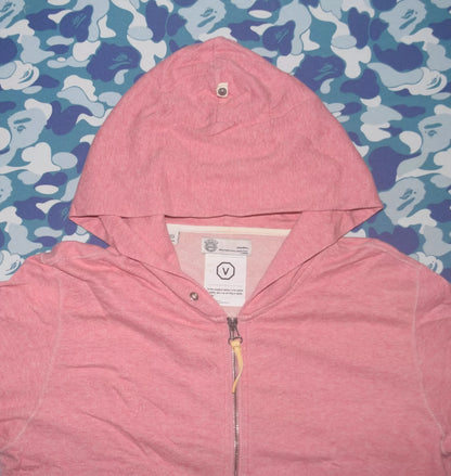 VISVIM GIZA HOODIE PINK