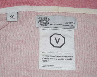 VISVIM GIZA HOODIE PINK