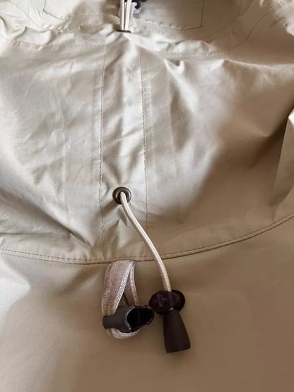 visvim beige hardshell jacket