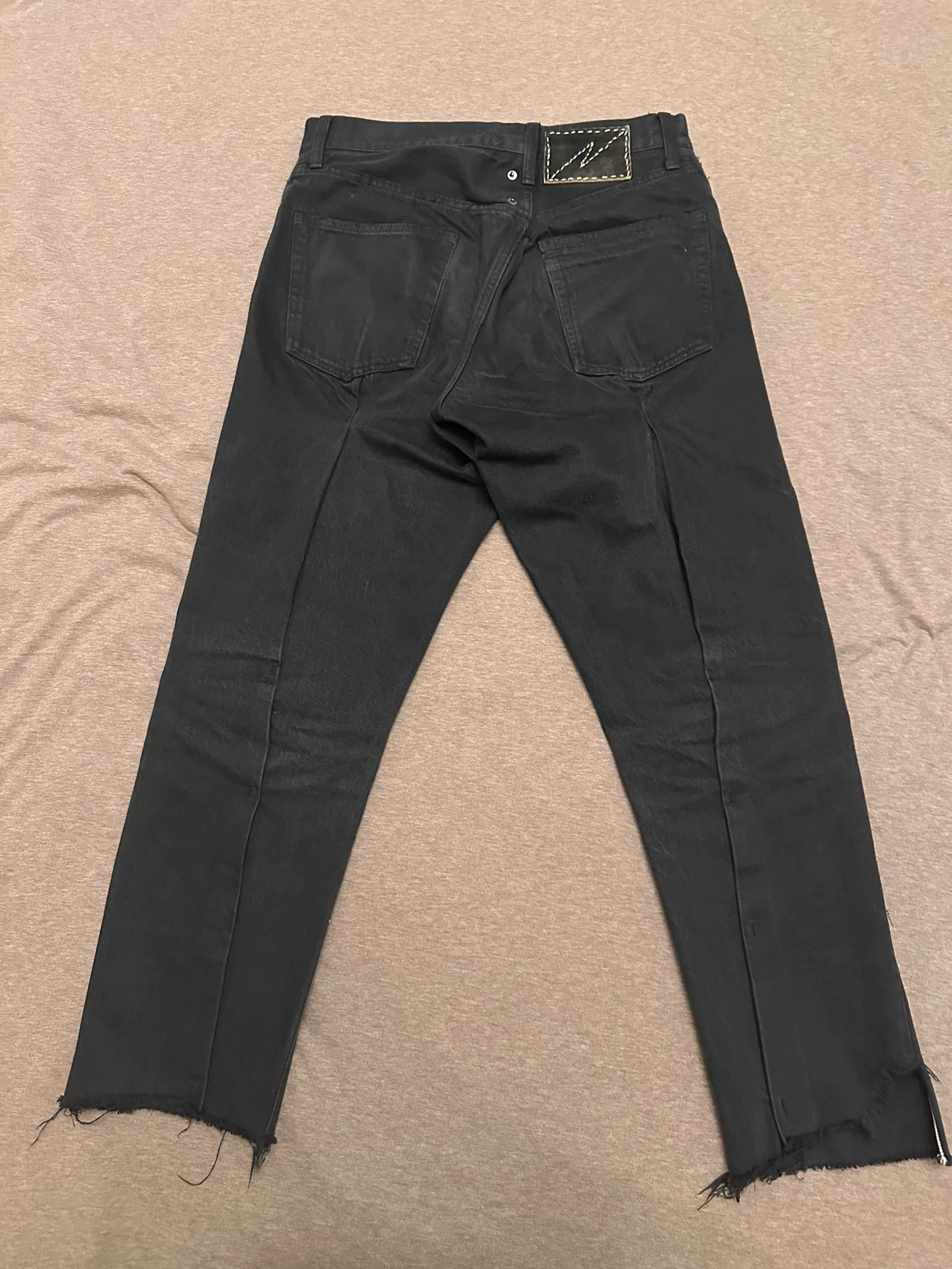 Visvim 23SS ICT JOURNEYMAN PANTS CMYK BLK TACKED