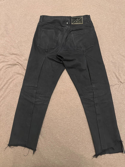 Visvim 23SS ICT JOURNEYMAN PANTS CMYK BLK TACKED