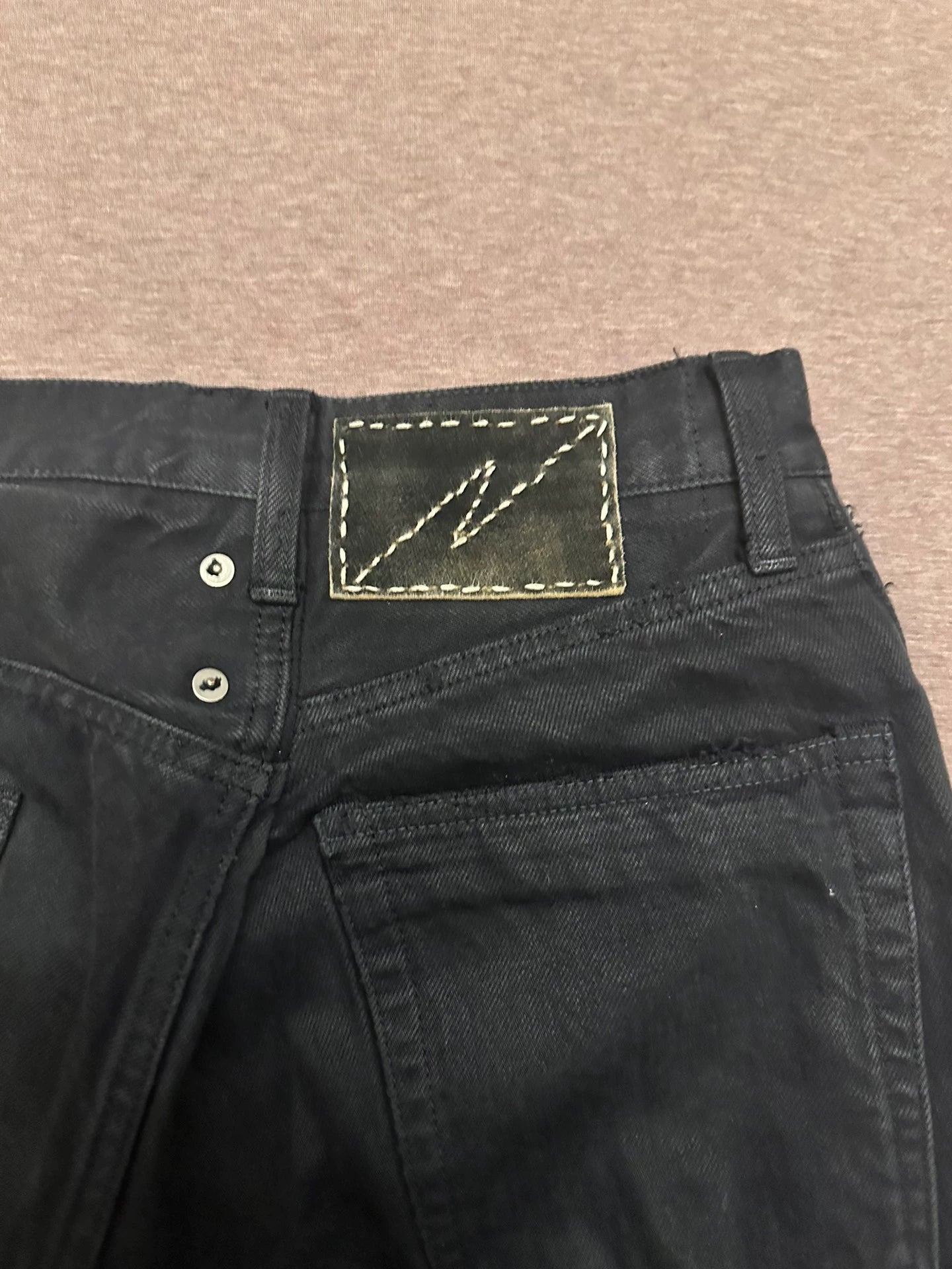 Visvim 23SS ICT JOURNEYMAN PANTS CMYK BLK TACKED