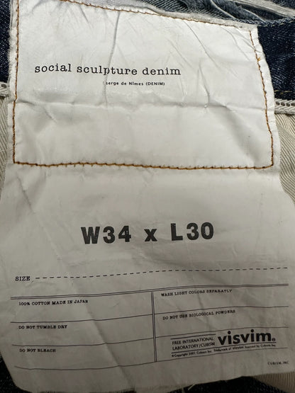 Visvim 20AW SOCIAL SCULPTURE DAMAGED-17