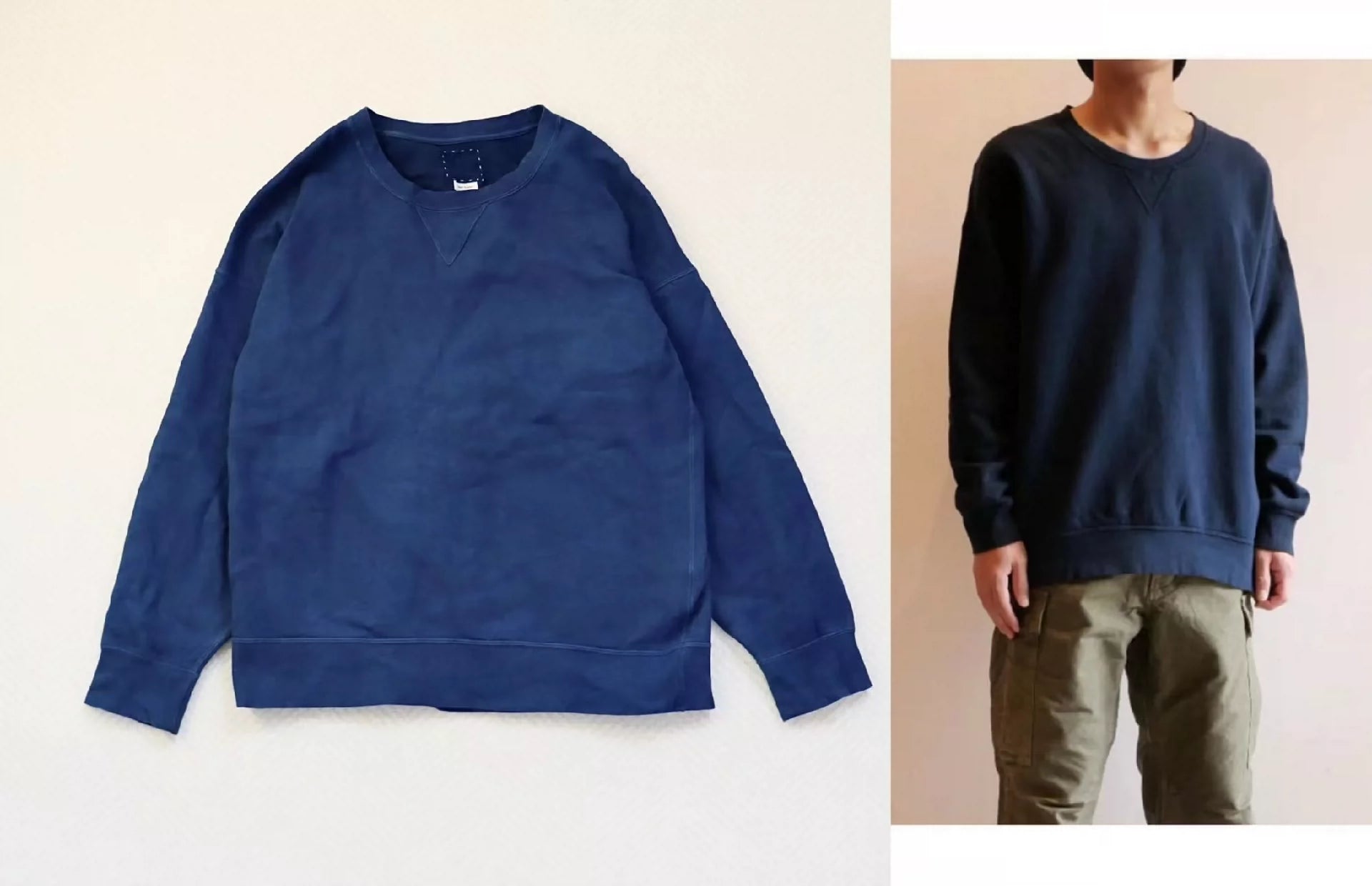 Visvim 20ss Jumbo Sweat N.D. Indigo