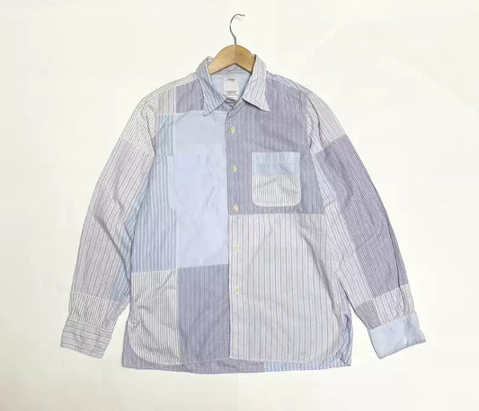 VISVIM hundred cloth patchwork shirt