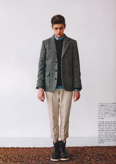 VISVIM HARRIS TWEED WINDSTOPPER BLAZER