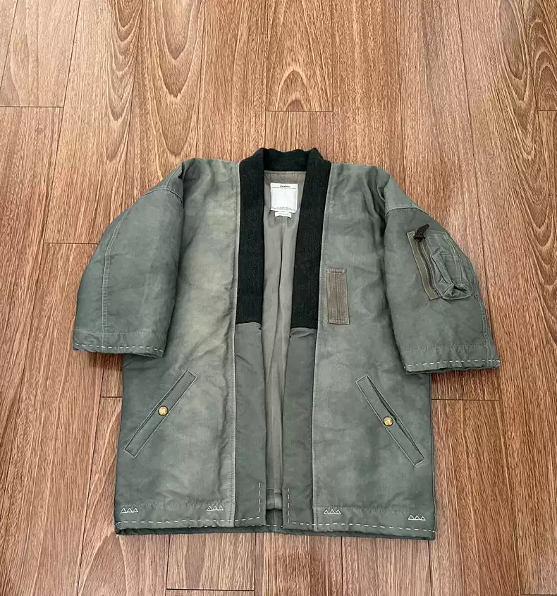 VISVIM 15AW SANJURO KIMONO DOWN JKT