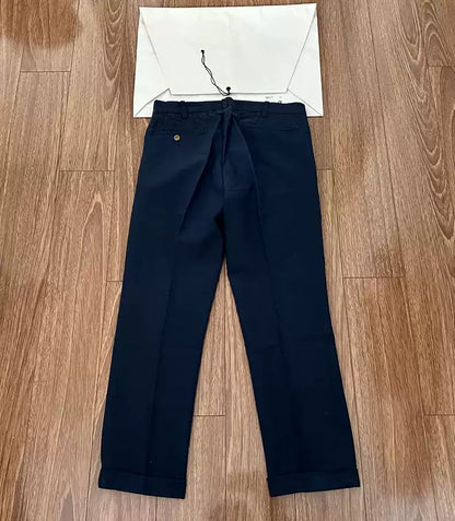 VISVIM HIGH-WATER PLEAT PANTS?C/W?