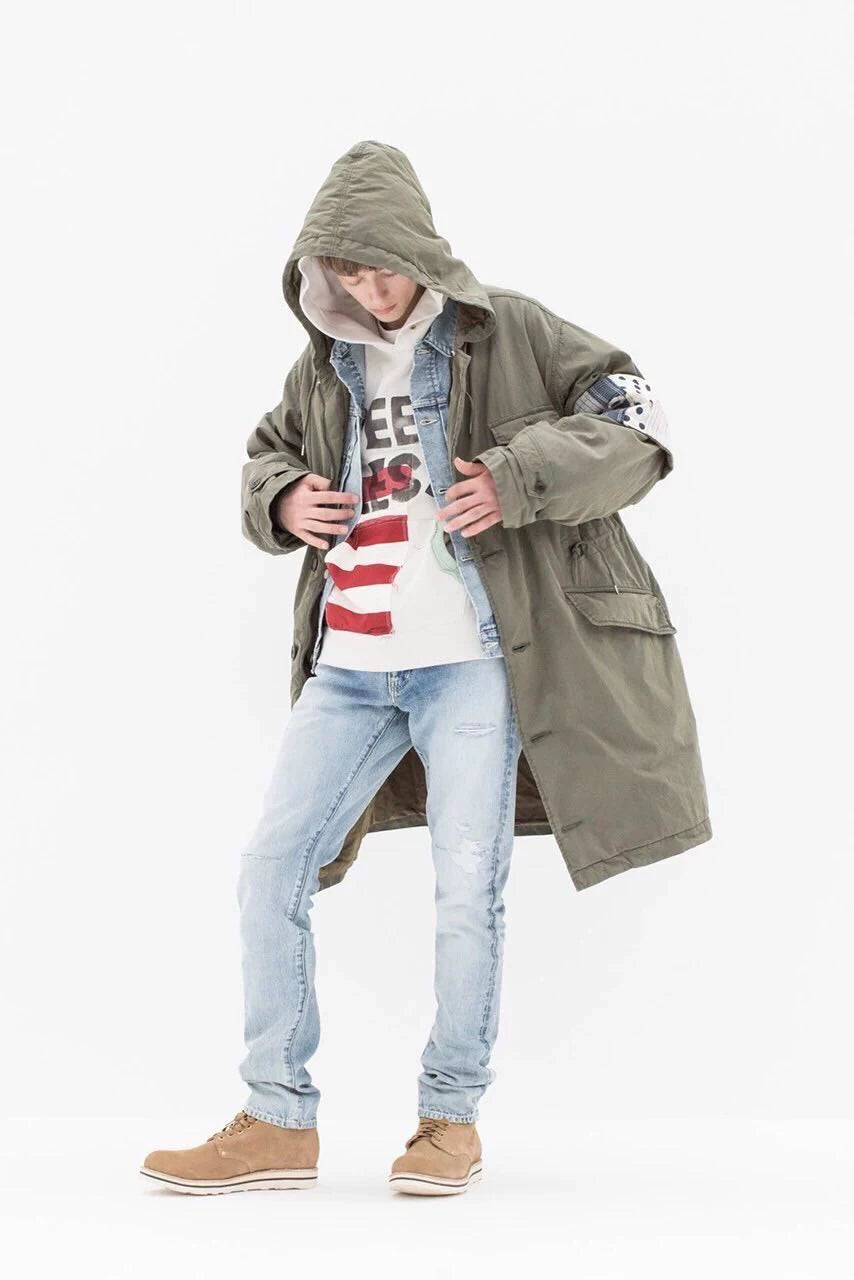 VISVIM 19ss 101 JKT DMGD 1004