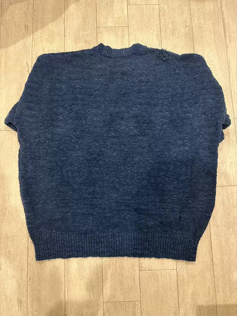 visvim 21aw ict amplus crew l/s knit