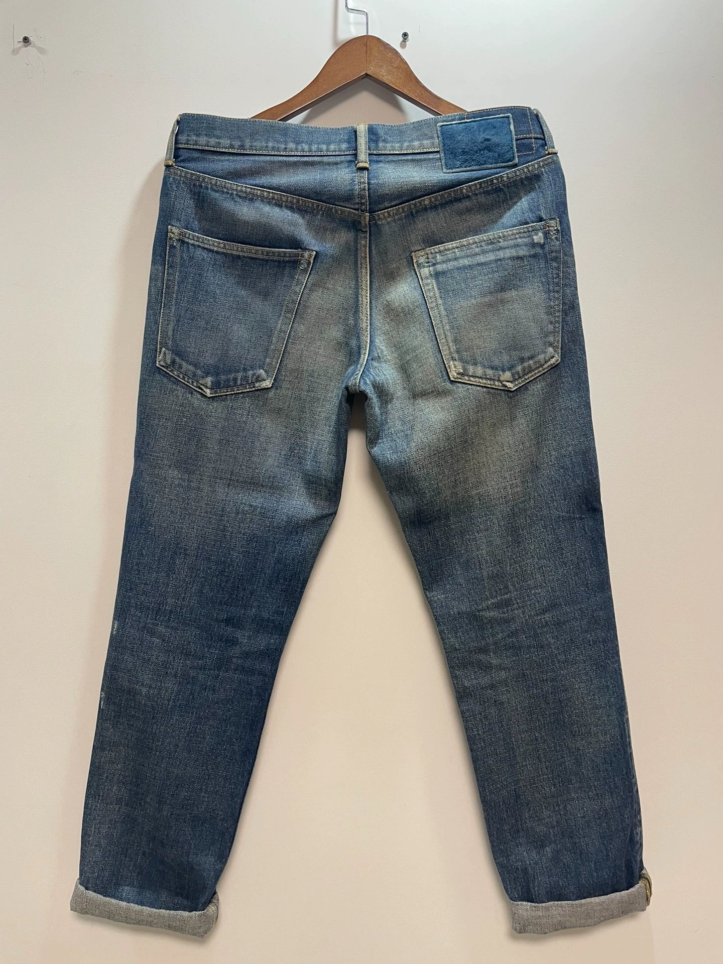 Visvim 17aw 03d12 washed jeans