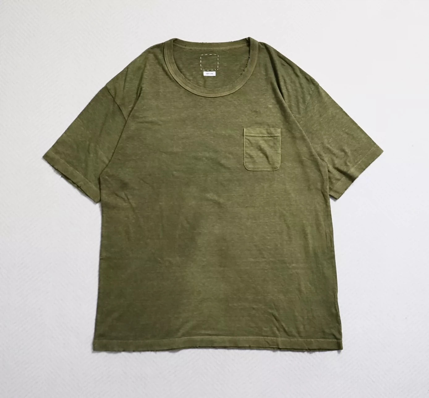 Visvim 20aw Jumbo Tee Uneven Dye