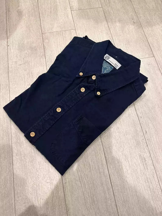 visvim ict blue dyed wood button shirt Shawn Yue top style