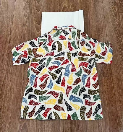 VISVIM FREE EDGE SHIRT S/S PENNANTS