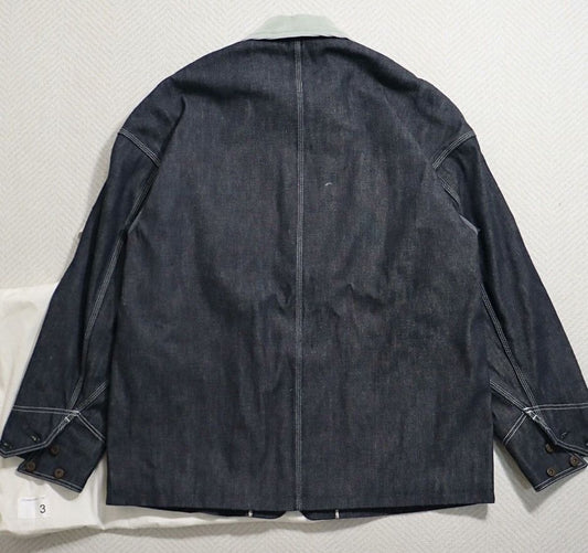 Visvim 22aw Jumbo Coverall Unwashed coat - DMC