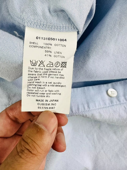 Visvim Nakamura Century Classic Water drop shirt