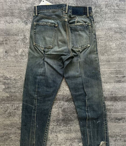 VISVIM 19AW JOURNEYMAN TACKED CRASH jeans - DMC