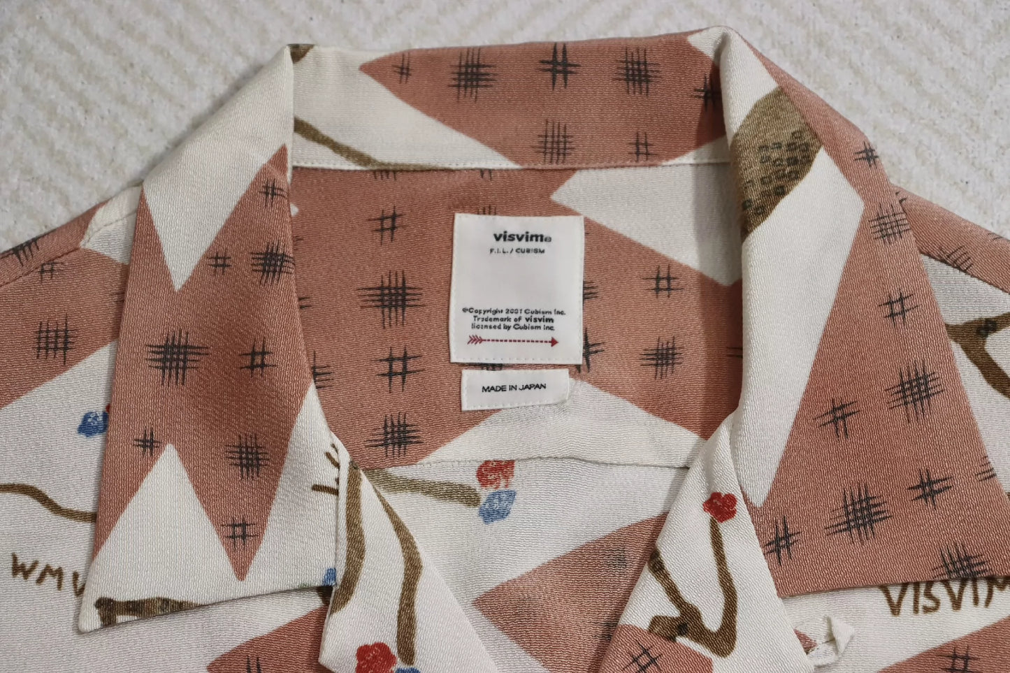 VISVIM 23SS CROSBY SHIRT S/S?SILK?