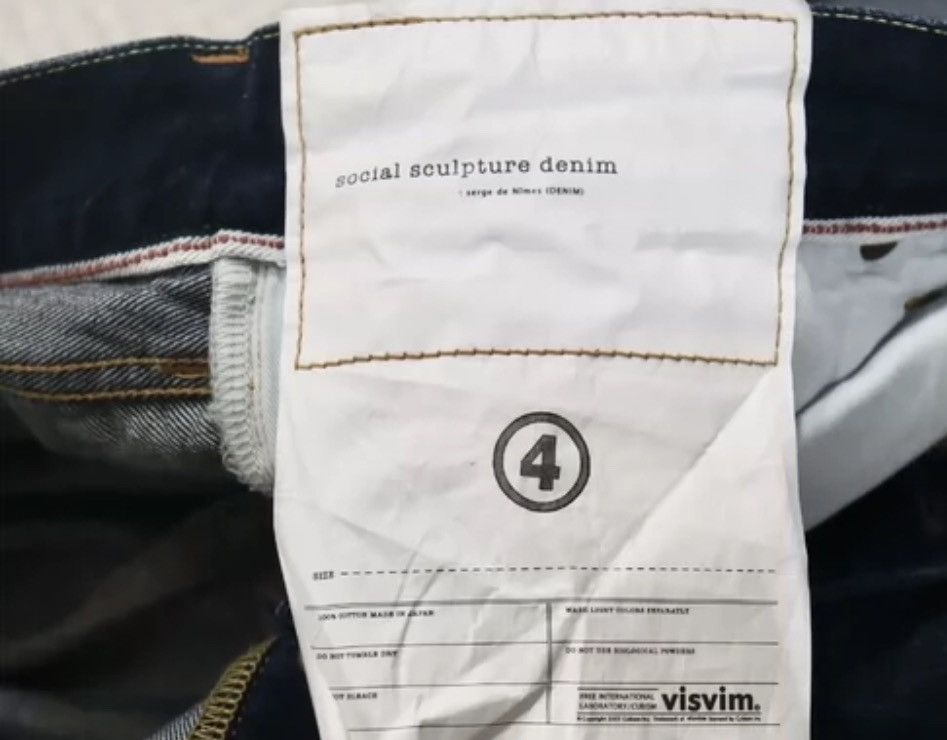 Visvim 21aw Social Sculpture jeans - DMC