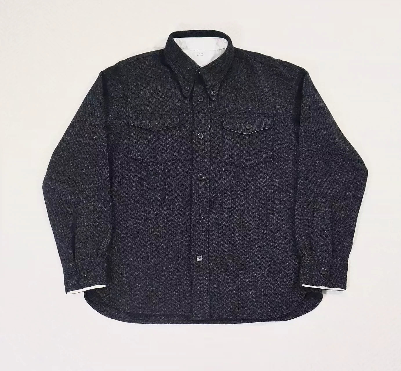 Visvim Wally Shirt Herringbone