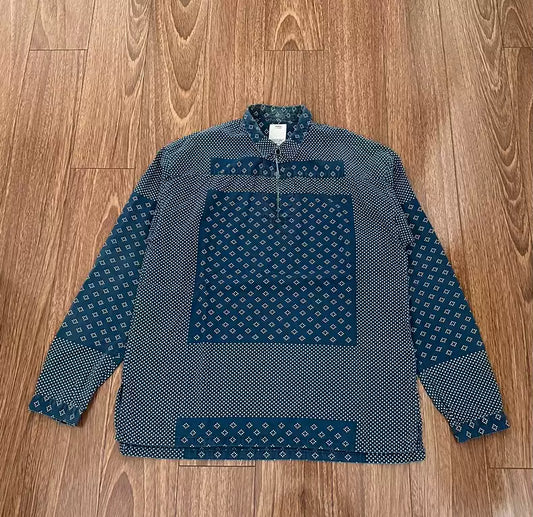 VISVIM KERCHIEF DOTS TUNIC SHIRT