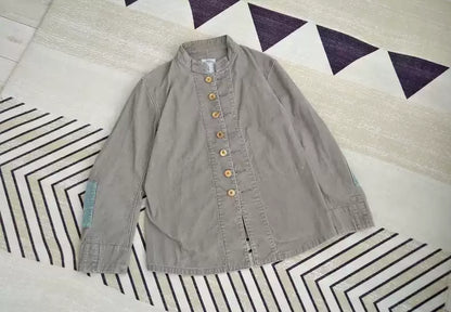 visvim lugli original wood button jacket