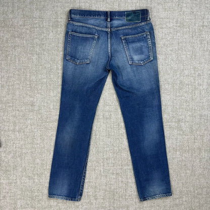 visvim 04D9 blue wash to make old jeans