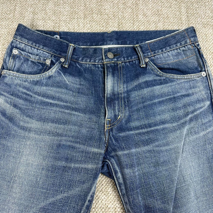 visvim 04D9 blue wash to make old jeans