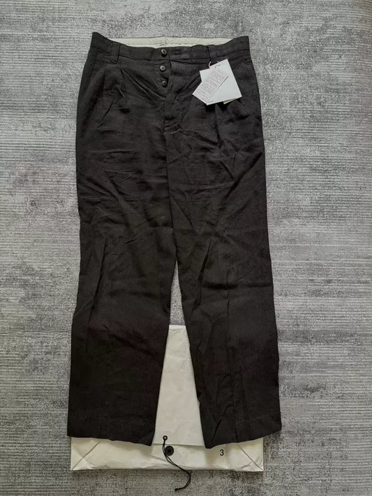 VISVIM 23AW MCCLOUD SLACKS SANTOME charcoal