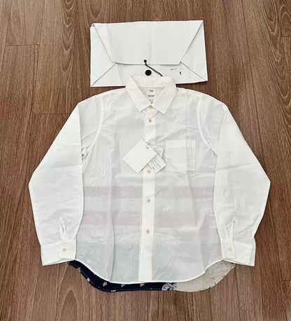 VISVIM FREE EDGE STARS SHIRT L/S COLLARED GIZA