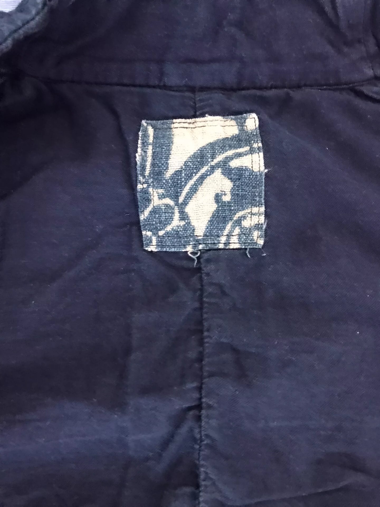 visvim ict 16ss Blue dyed Taoist robe