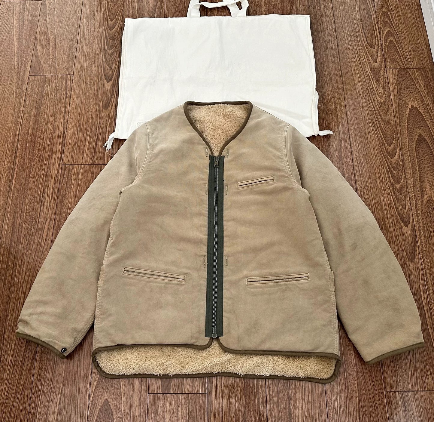 VISVIM C/D LINER JKT IRIS CONTRARY DEPT