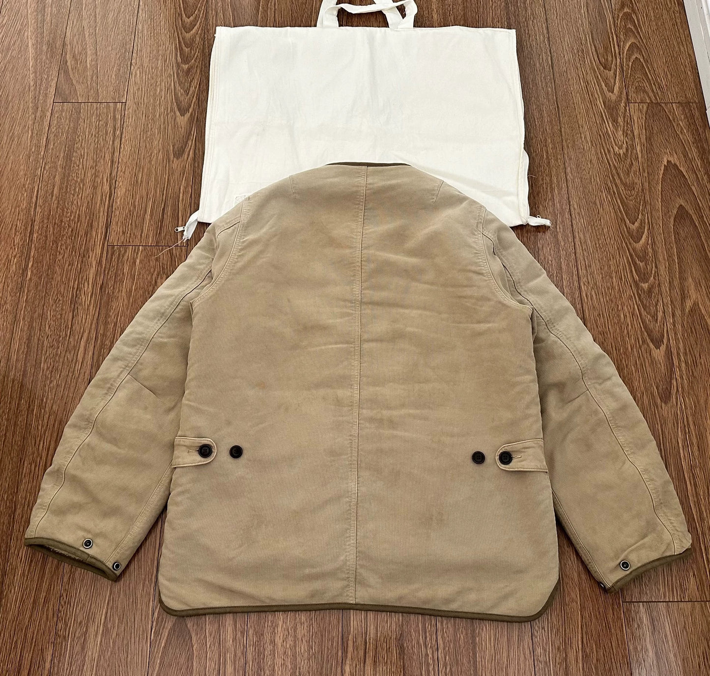 VISVIM C/D LINER JKT IRIS CONTRARY DEPT