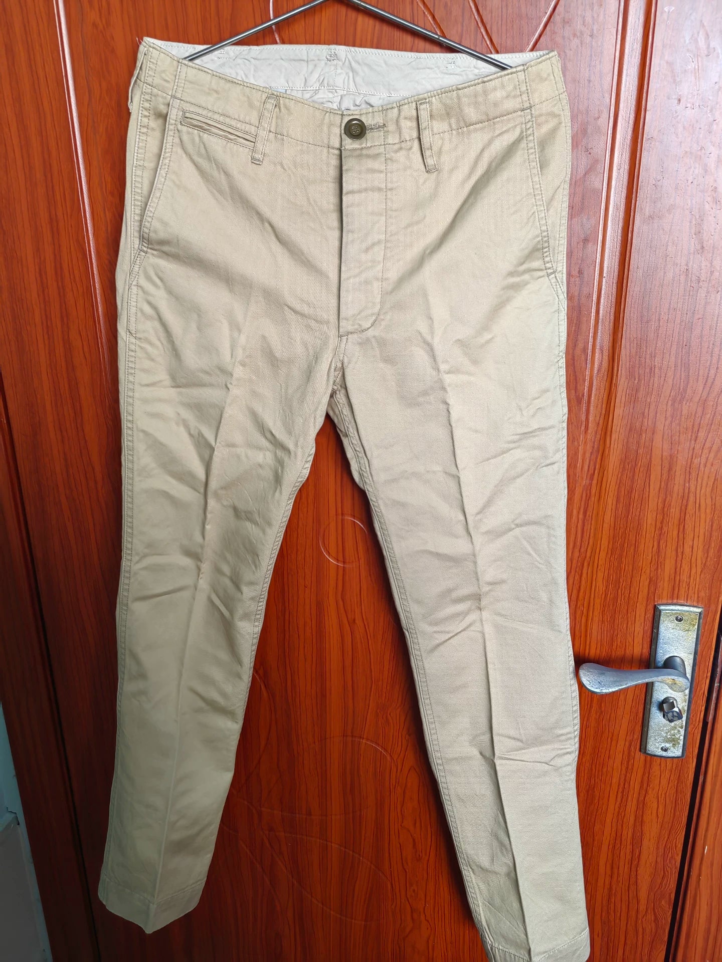 visvim HIGH-WATER CHINO slacks