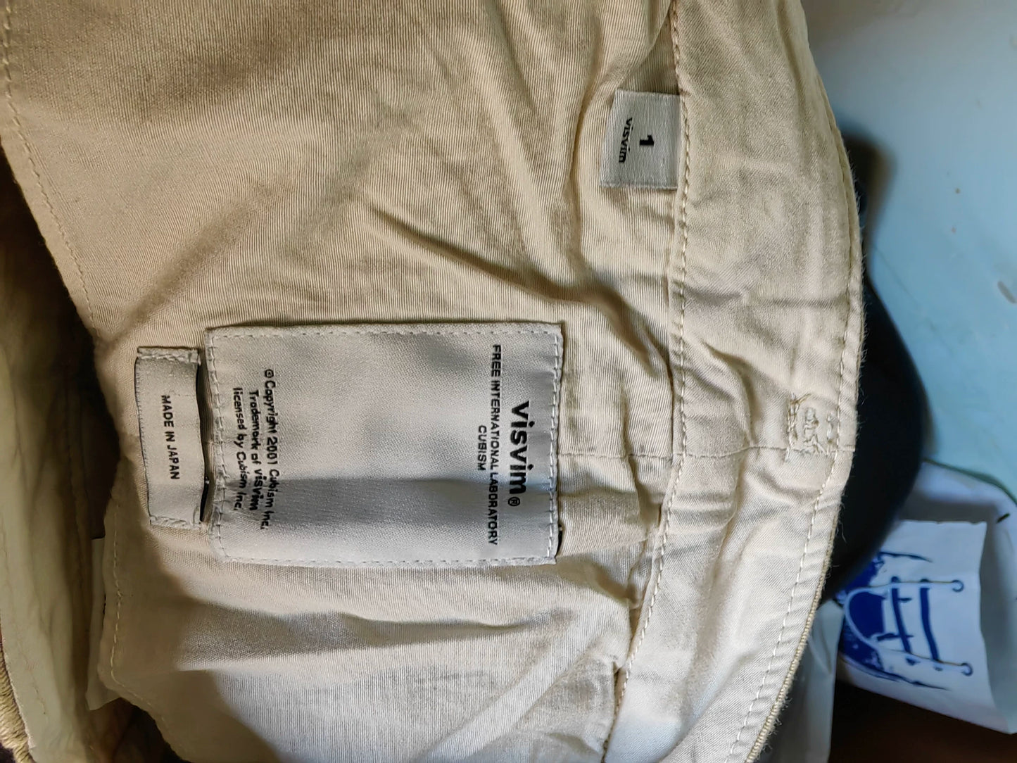 visvim HIGH-WATER CHINO slacks