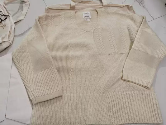 visvim Jiangnan jnan V-neck knit sweater