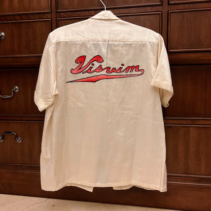 visvim silk cream shirt