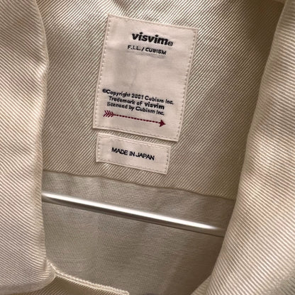 visvim silk cream shirt