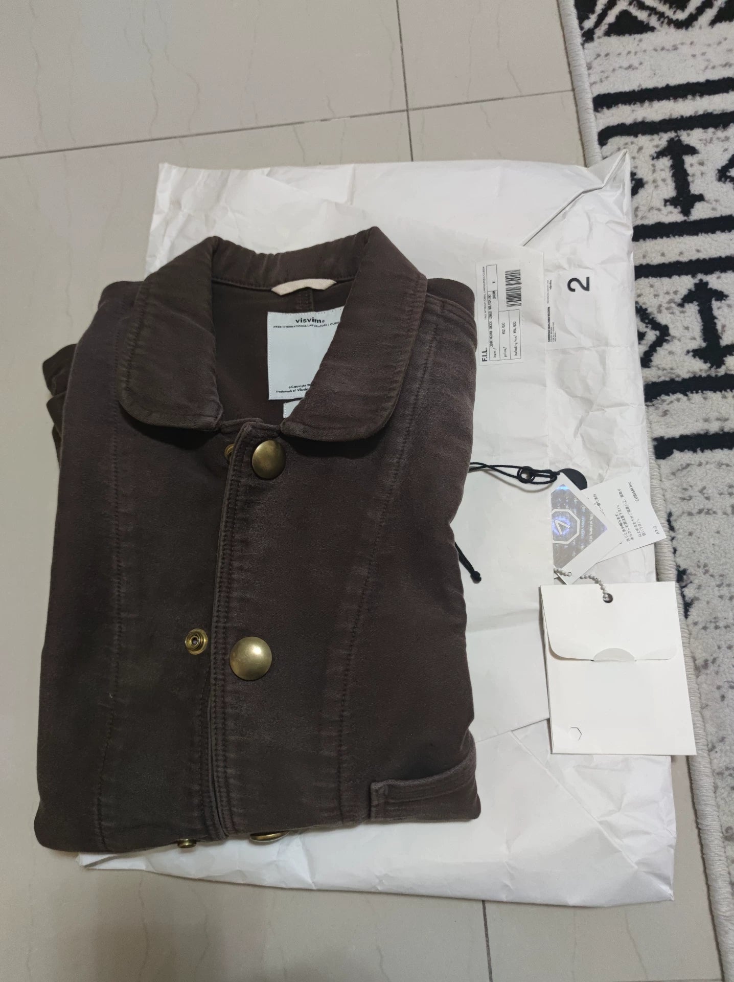 visvim cunningham 13aw Hunting coat jacket