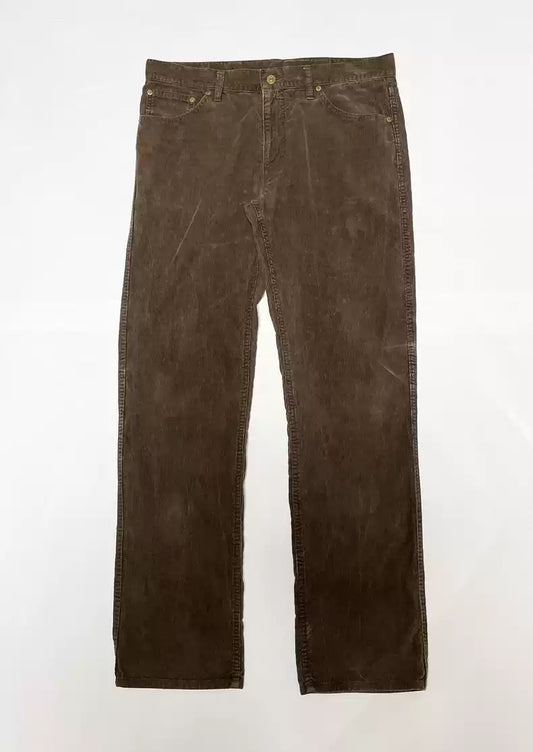 VISVIM N.D natural mud dyed corduroy trousers