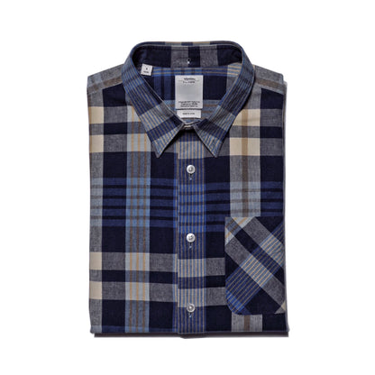 visvim plaid long-sleeved shirt