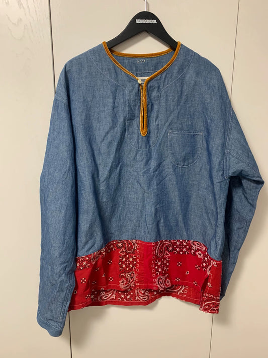 VISVIM 19AW BORDER TUNIC P.O