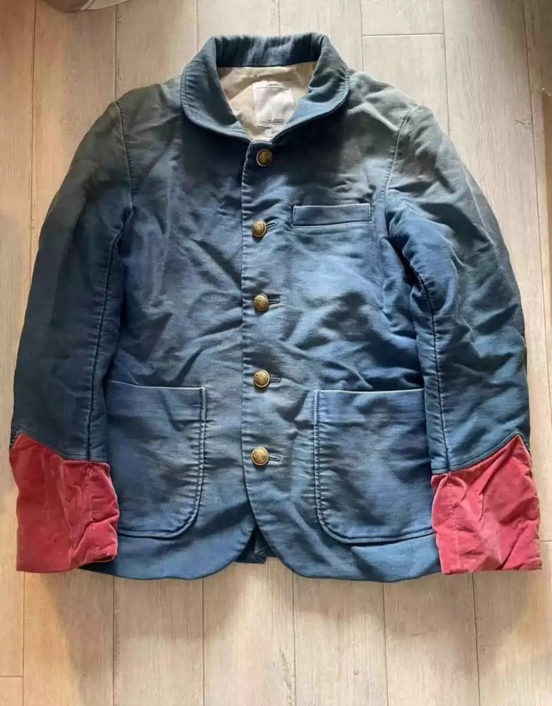 VISVIM POTOMAC JKT DMGD MOLE SKIN