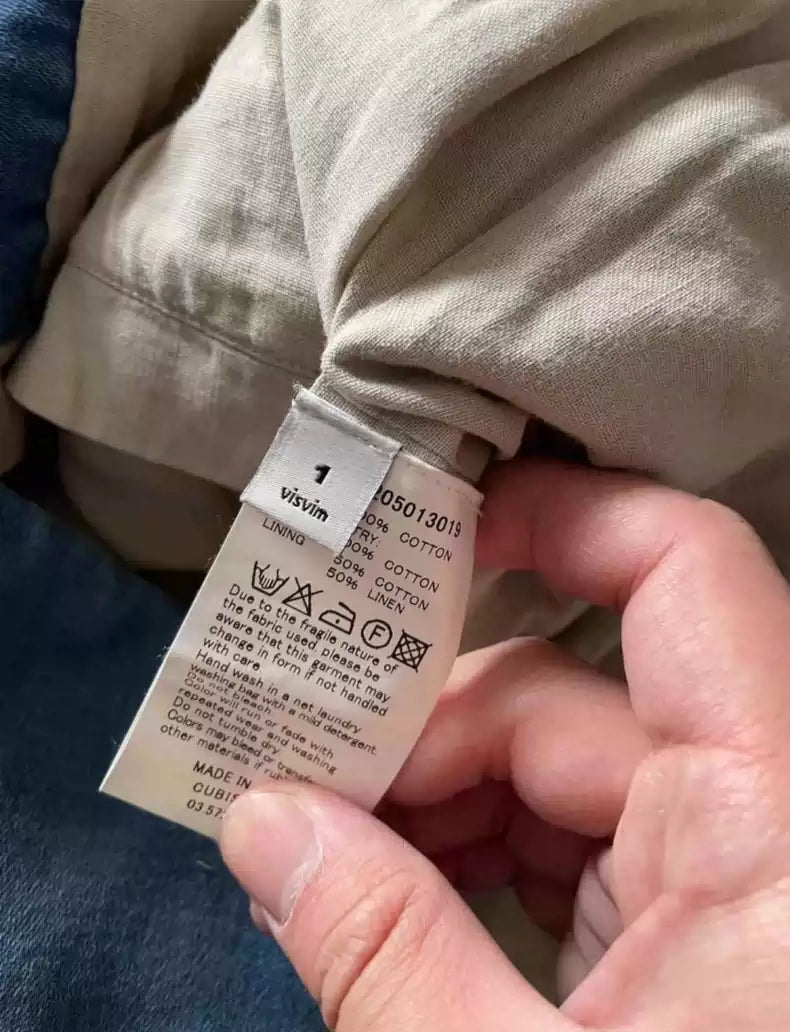 VISVIM POTOMAC JKT DMGD MOLE SKIN