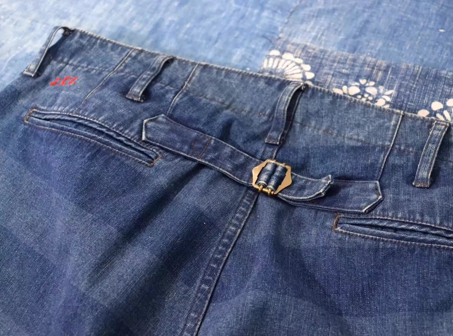 Visvim Ict Indigo Chino Shorts