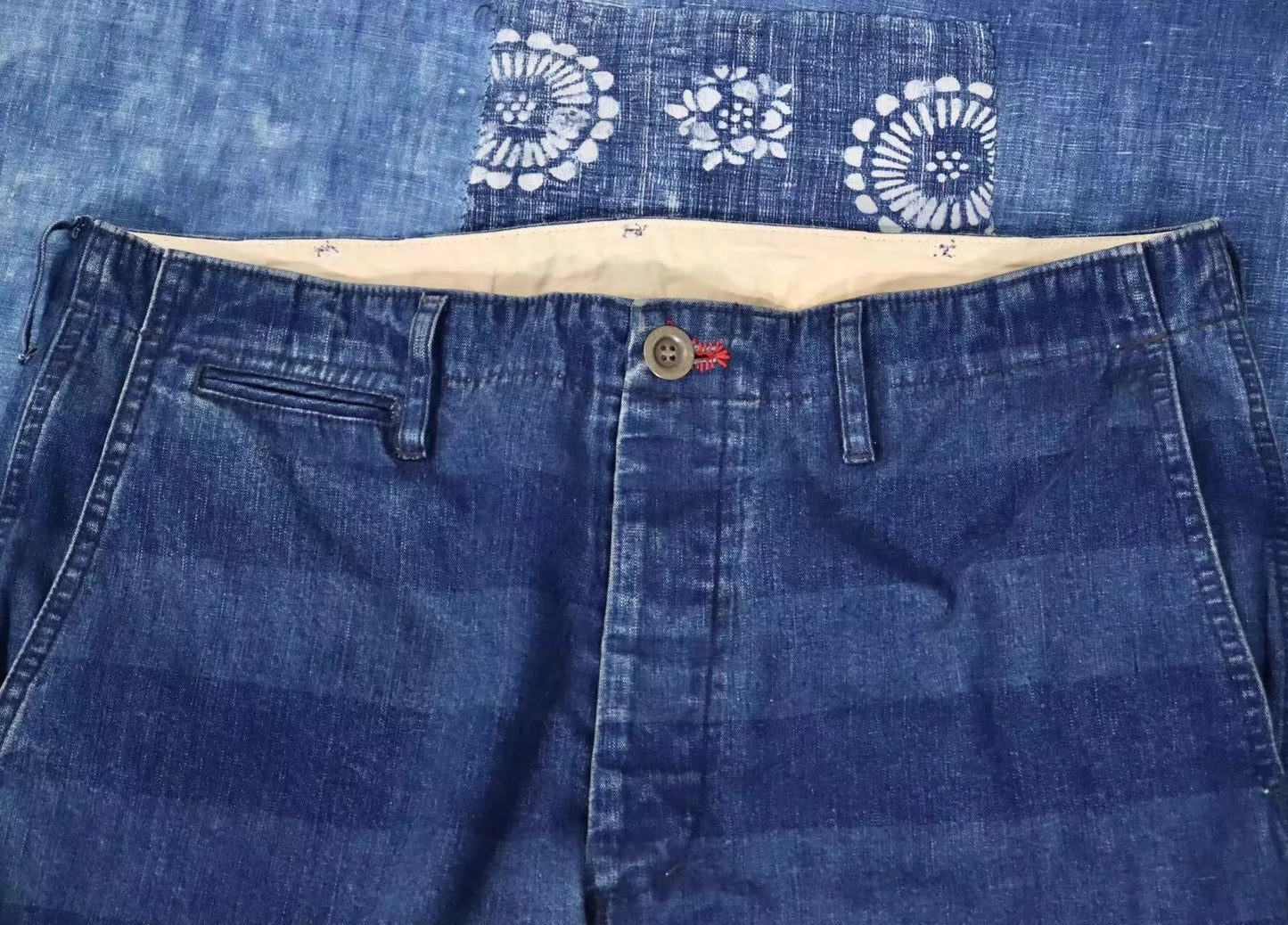 Visvim Ict Indigo Chino Shorts