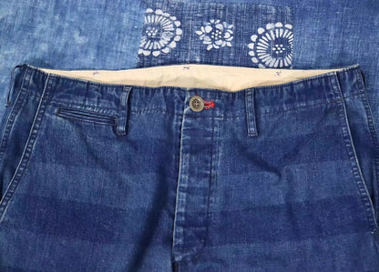 Visvim Ict Indigo Chino Shorts