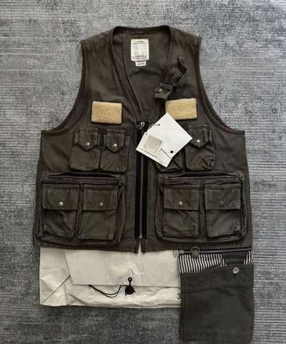 VISVIM 19AW PILAR FISHERMAN VEST - - DMC